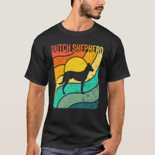 T-shirt Berger Hollandais Coucher de Soleil Vintage Papa M