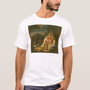T-shirt Berger jouant une cannelure