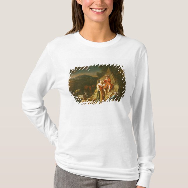 T-shirt Berger jouant une cannelure (Devant)