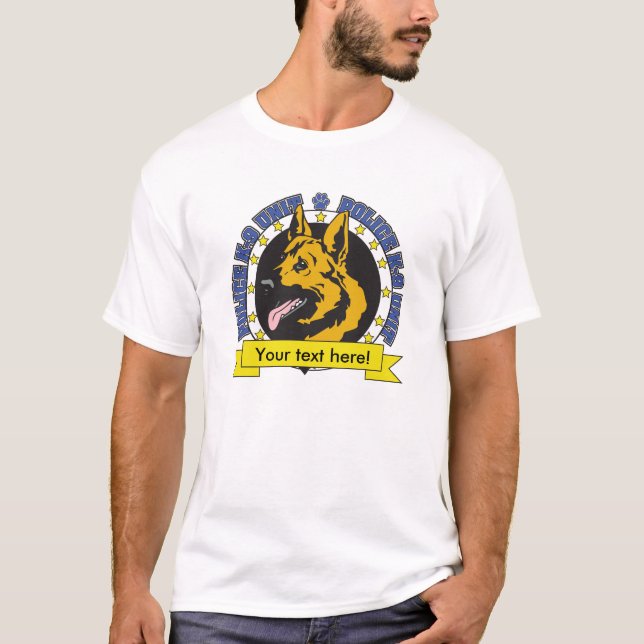 T-shirt Berger K9 allemand (Devant)