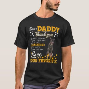 T-shirt Berger Néerlandais Cher Papa Merci D'Être Mon P