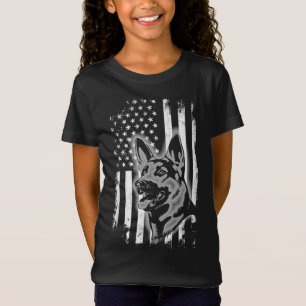 T-Shirt Berger néerlandais Drapeau américain États-Unis Pa