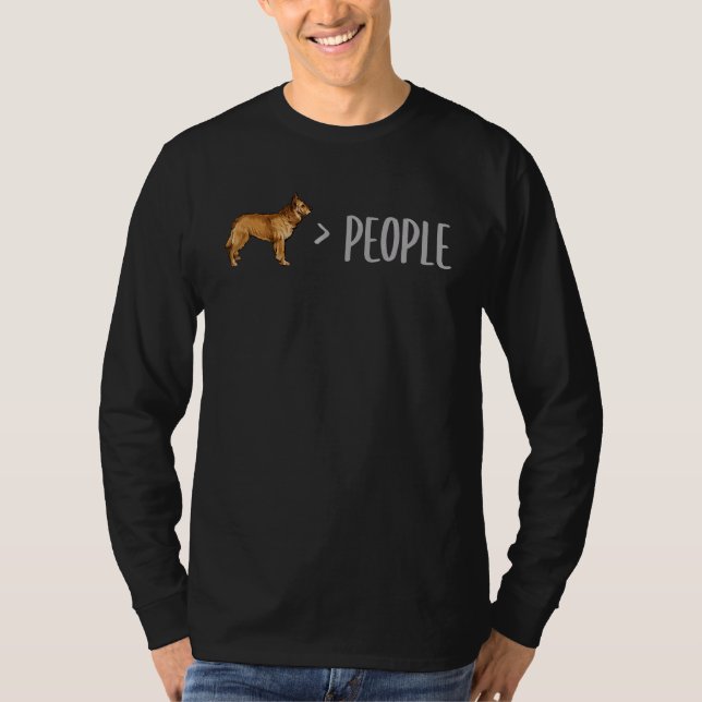T-shirt Berger Picard Chiens Sont Plus Grands Que Les Gens (Devant)