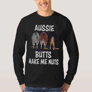 T-shirt Bergers australiens aussie Fesses me rendent Fou S