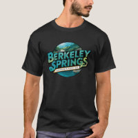 Berkeley Springs Illustration Logo de voyage
