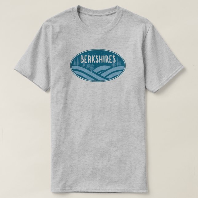 T-shirt Berkshires Massachusetts Extérieurs (Design devant)