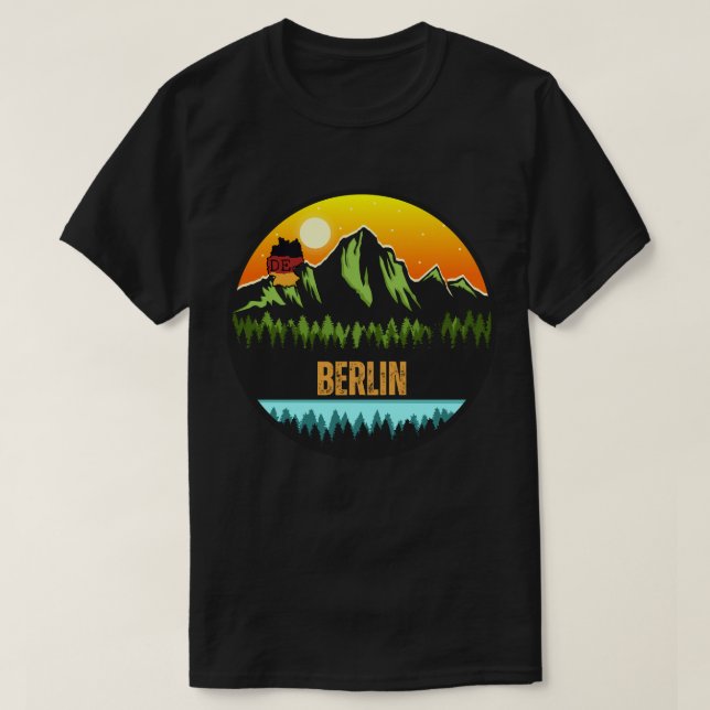 T-shirt Berlin, Allemagne (Design devant)
