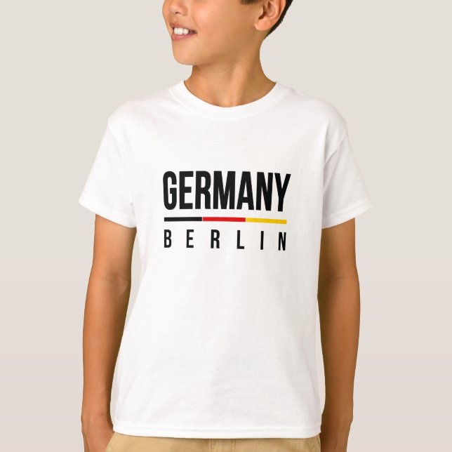 T-shirt Berlin Allemagne (Devant)