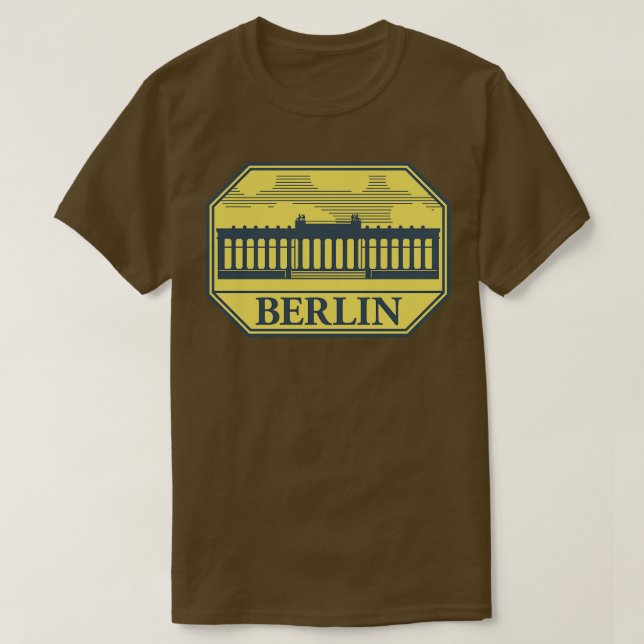 T-shirt Berlin Allemagne 2 (Design devant)