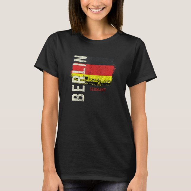 T-shirt Berlin Allemagne Europe (Devant)