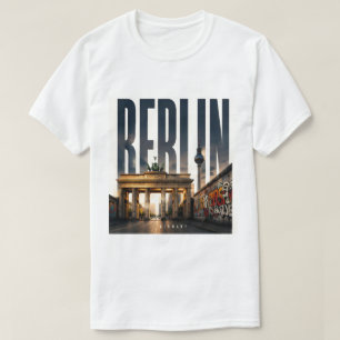T-shirt Berlin Allemagne Histoire Moderne Vie Urbaine Créa