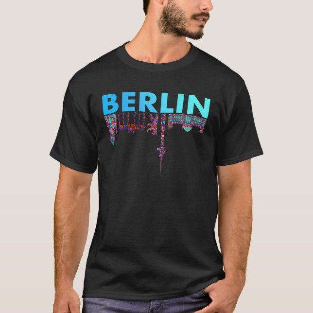 T-shirt Berlin  Berlin Bear  Souvenir I Love Berlin (Devant)