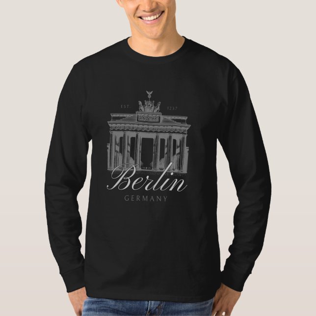 T-shirt Berlin capitale de l'Allemagne Graphisme (Devant)