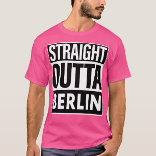 T-shirt Berlin Nom Straight Outta Berlin