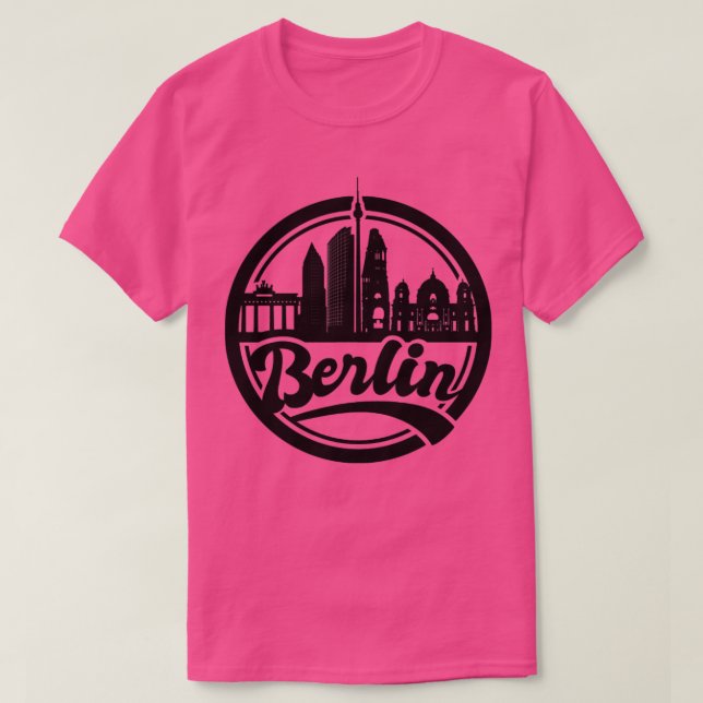 T-shirt Berlin Skyline (Design devant)