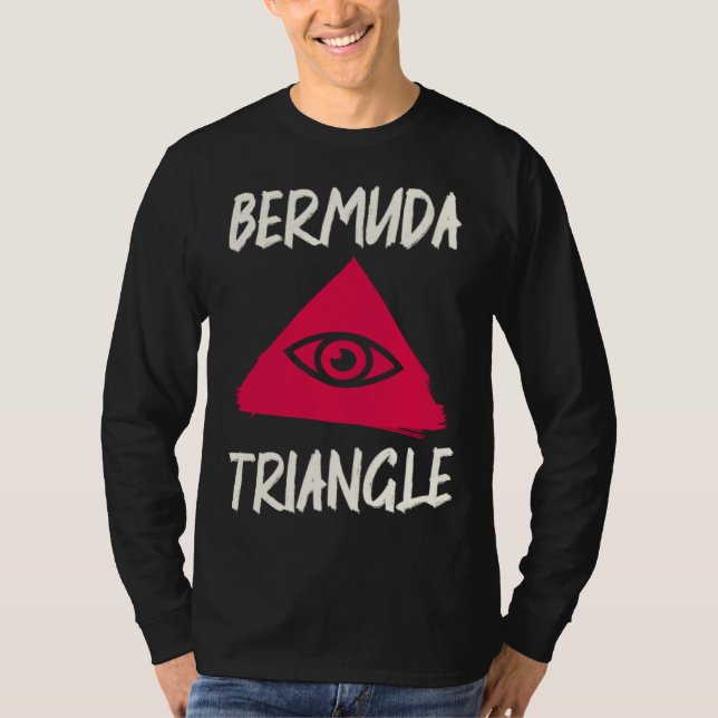 T-shirt Bermud Triangle Research Ocean Bermuda Triangle (Devant)