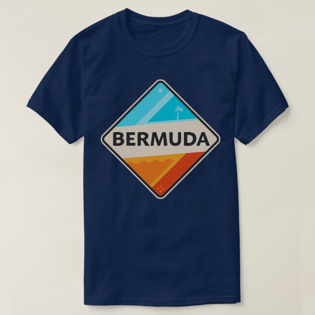 T-shirt Bermudes (Design devant)