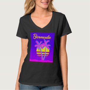 T-shirt Bermudes Travel Summer Vacances Plage