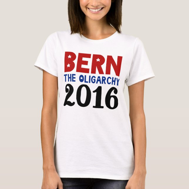 T-shirt BERNE l'oligarchie (Devant)