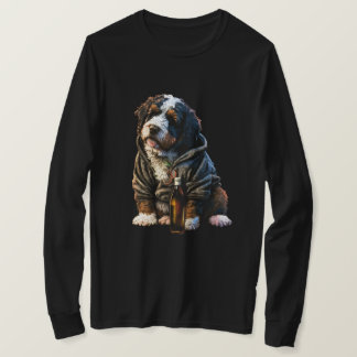 T-shirt Bernedoodle Bernese Labradoodle Chien Papa Chien M