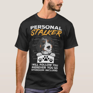 T-shirt Bernedoodle Chien Traqueur Personnel Bernedoodle
