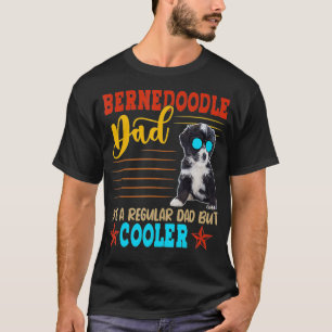 T-shirt Bernedoodle Dad Funny Definition Cooler Dog Sungla