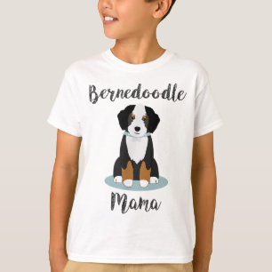 T-shirt Bernedoodle Mama - Amoureux des chiens Doodle