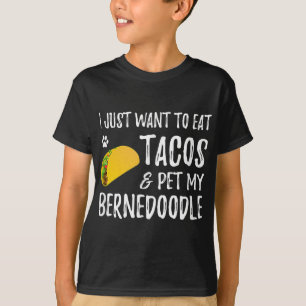 T-shirt Bernedoodle Taco Lover Cinco de Mayo Chien Maman