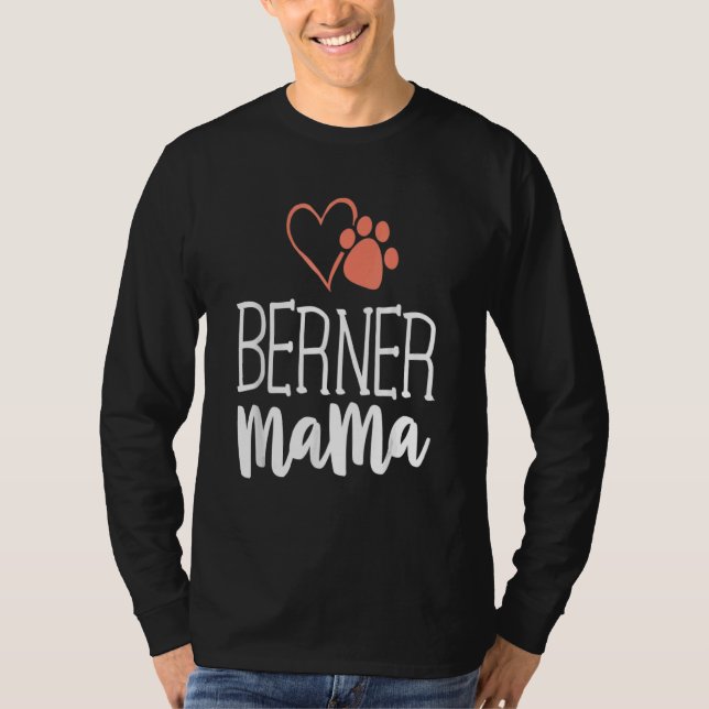 T-shirt Berner Mama Bernese Mountain Dog Maman (Devant)