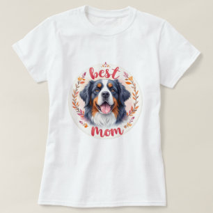 T-shirt Berner Sennen 'Meilleure maman'