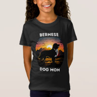 Bernese et le soleil levant pour Bernese Dog Mom