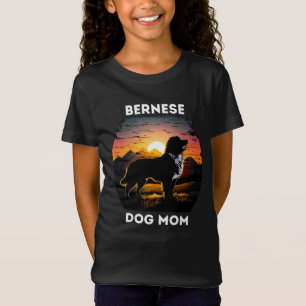 T-Shirt Bernese et le soleil levant pour Bernese Dog Mom