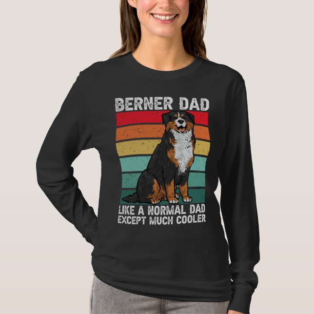 T-shirt Bernese Mountain Dog Berner Dad (Devant)