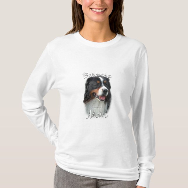 T-shirt Bernese Mountain Dog Mom 2 (Devant)