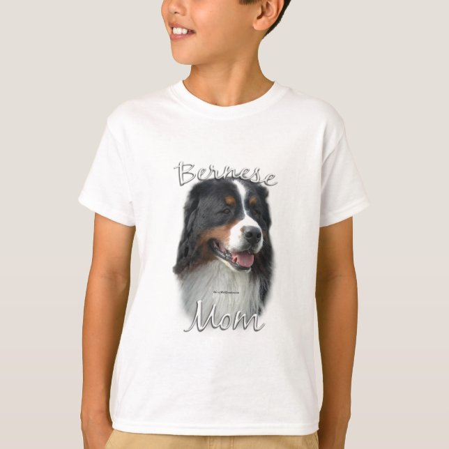T-shirt Bernese Mountain Dog Mom 2 (Devant)