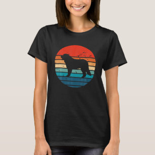 T-shirt Bernese Mountain Dog Retro Vintage pour animaux de