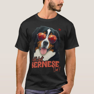 T-shirt Bernesemountaindog With Heartdecoration Best Berne
