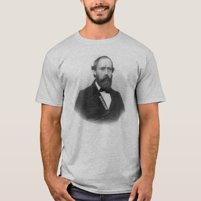 T-shirt Bernhard Riemann (Devant)