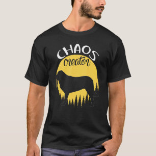 T-shirt Bernhardiner Chien Retro