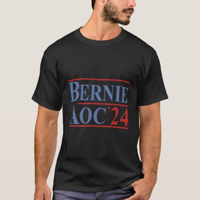 T-shirt Bernie Aoc 2024 (Devant)