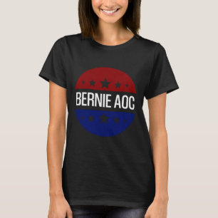 T-shirt Bernie Aoc 2028 Bernie Sanders Alexandria Cortez P