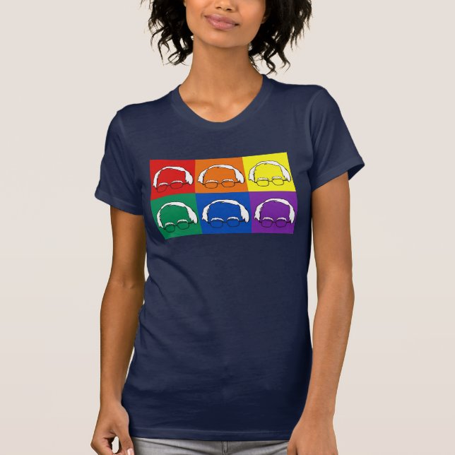 T-shirt Bernie Couleurs de Fierté - LGBT - (Devant)