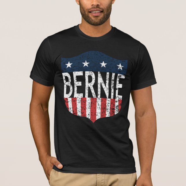 T-shirt BERNIE étoiles et rayures (Devant)