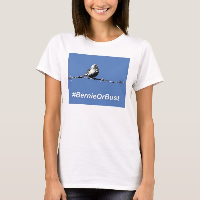 T-Shirt Bernie Ou Bust (Devant)