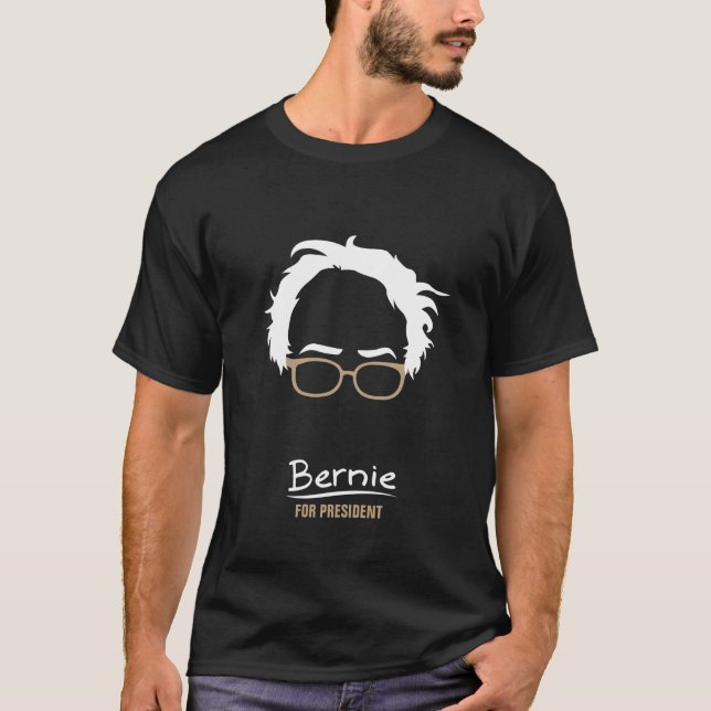 T-shirt Bernie pour le président (Devant)