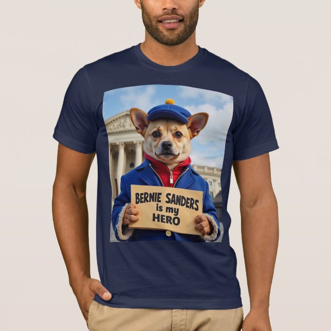 T-shirt Bernie Sanders, Mon Sweatshirt Héros (Devant)