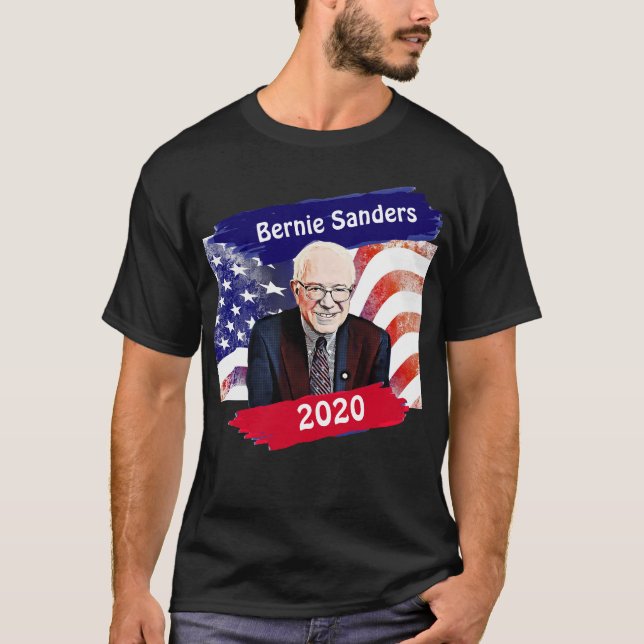 T-shirt Bernie Sanders pour l'élection présidentielle de 2 (Devant)