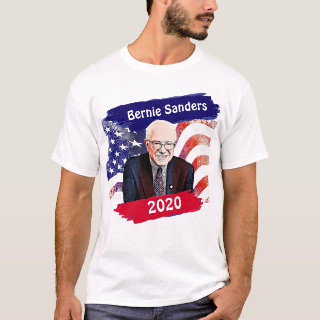 T-shirt Bernie Sanders pour l'élection présidentielle de 2 (Devant)