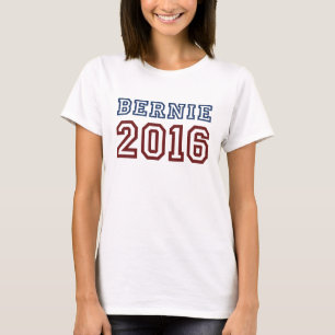 T-shirt Bernie Sanders Président 2016 Police Athlétique