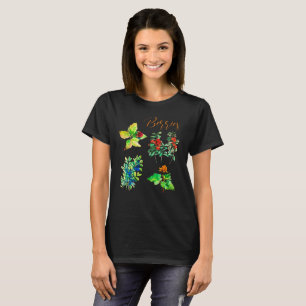 T-shirt Berries, bleuets, myrtilles, canneberges